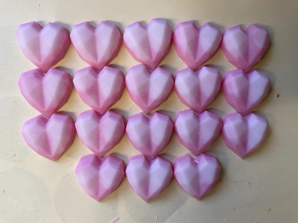 Heart Wax Melts X10